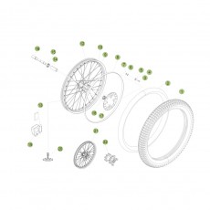 Beta EVO300 Factory 13 Vorderrad