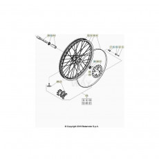 Beta EVO300 Factory 4T 20 Vorderrad