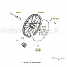 Beta EVO300 SS 17 Vorderrad