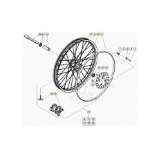 Beta EVO300 SS 20 Vorderrad