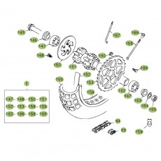 Beta EVO80 11 Hinterrad