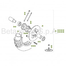 Beta EVO80 17 Vorderrad