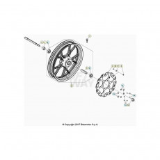Beta RR125 LC 4T 20 Vorderrad