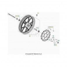 Beta RR125 LC 4T 21 Vorderrad