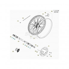 Beta RR200 20 Vorderrad