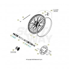 Beta RR200RC 26 Vorderrad