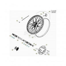 Beta RR300RC 20 Vorderrad