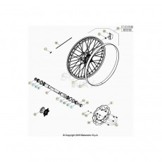 Beta RR300RC 25 Vorderrad