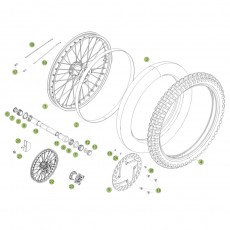 Beta RR350 Factory 12 Vorderrad 2