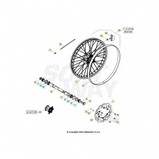Beta RR350RC 26 4T Vorderrad