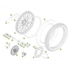 Beta RR450 Factory 12 Vorderrad 3