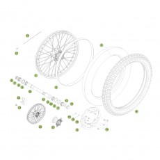 Beta RR480 15 Vorderrad