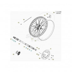 Beta RR480 20 Vorderrad