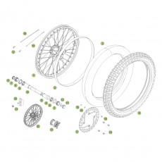 Beta RR498 Factory 12 Vorderrad 2