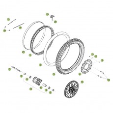 Beta RR50 12/13 Vorderrad