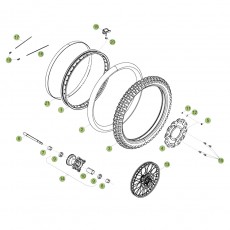 Beta RR50 14 Vorderrad