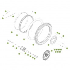 Beta RR50 16 Vorderrad