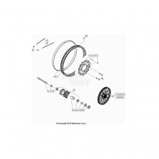 Beta RR50 20 Vorderrad