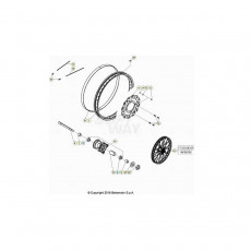 Beta RR50 23 Vorderrad