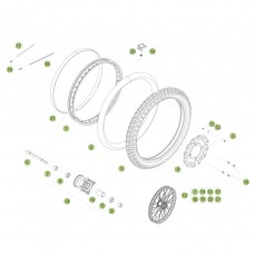 Beta RR50 Sport 15 Vorderrad