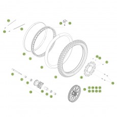 Beta RR50 Sport 16 Vorderrad