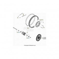 Beta RR50 Street Track 20 Vorderrad