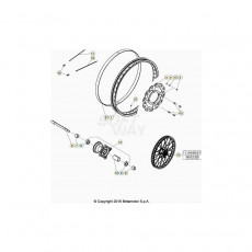 Beta RR50 Sport 21 Vorderrad