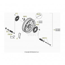 Beta Alp 200 21 Hinterrad