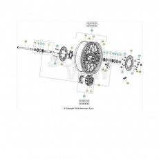 Beta Alp 4.0 350 24 Hinterrad