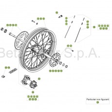 Beta EVO125 17 Hinterrad