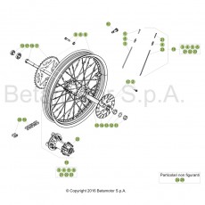 Beta EVO250 17 Hinterrad