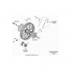 Beta EVO250 21 Hinterrad