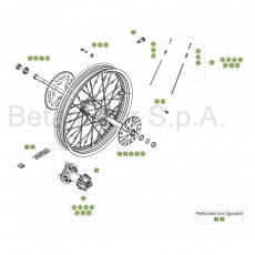 Beta EVO250 Factory 17 Hinterrad