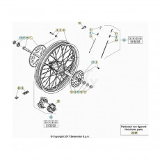 Beta  EVO250 Factory 20 Hinterrad