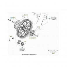 Beta  EVO250 Factory 21 Hinterrad