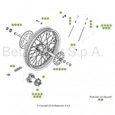 Beta EVO300 19 Hinterrad