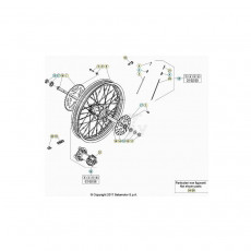 Beta EVO300 Factory 20 Hinterrad