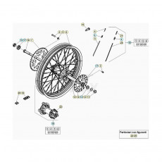 Beta EVO300 SS 20 Hinterrad