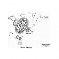 Beta EVO300 SS 23 Hinterrad