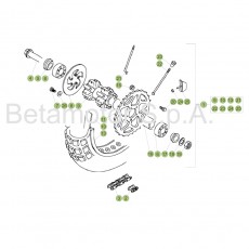 Beta EVO80 17 Hinterrad