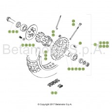Beta EVO80 18 Hinterrad