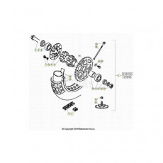 Beta EVO80 Junior 22 Hinterrad