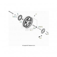 Beta RR125 LC 4T 21 Hinterrad