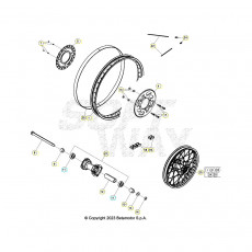 Beta RR125 LC R 25 Hinterrad