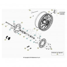 Beta RR125RC 20 Hinterrad