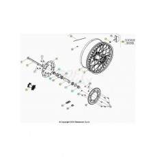 Beta RR200RC 23 Hinterrad