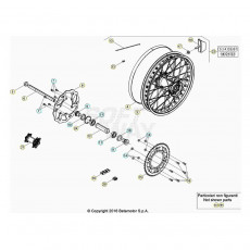 Beta RR300RC 21 Hinterrad