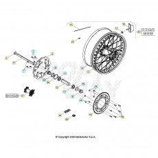 Beta RR350 26 Hinterrad