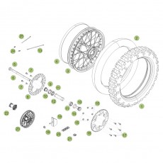 Beta RR350 Factory 12 Hinterrad 2