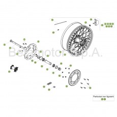 Beta RR390 Racing 18 Hinterrad